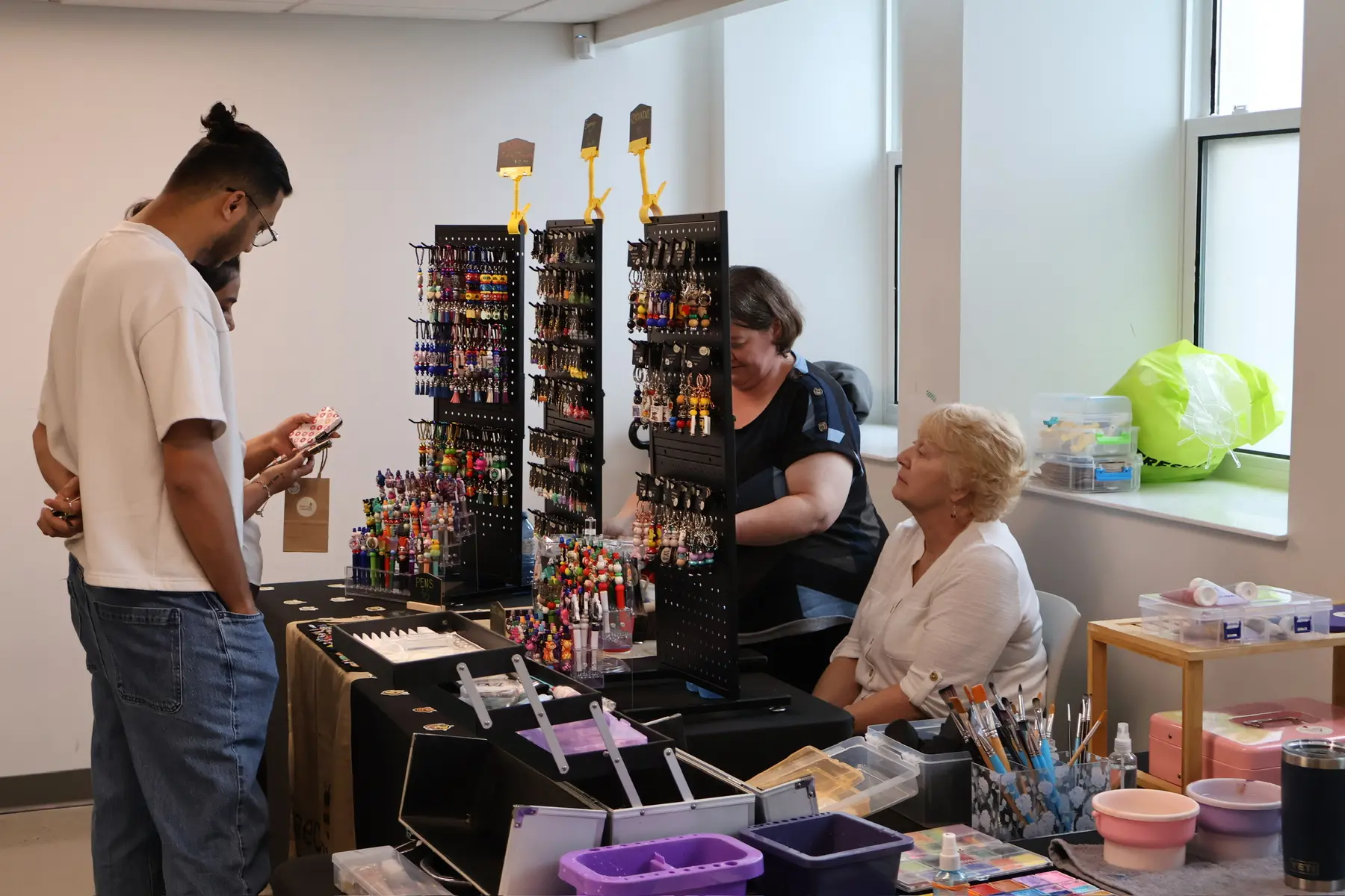 Vendor moment from the Market and Main event on August 22, 2026